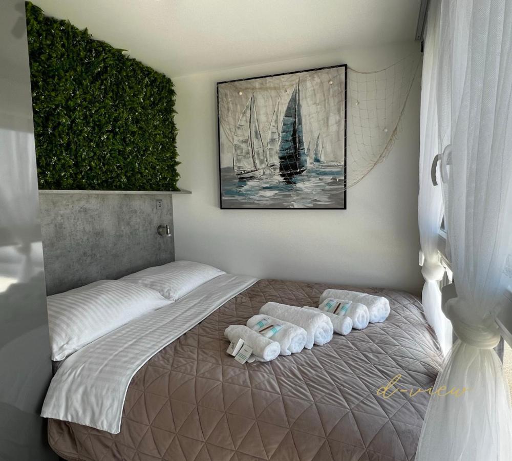 D-View Premium Mobile Home - Panoramic Seaview - 150 M From Beach, Free Parking Драге Екстериор снимка