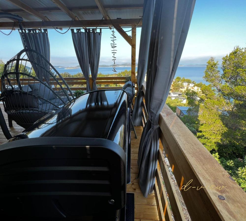 D-View Premium Mobile Home - Panoramic Seaview - 150 M From Beach, Free Parking Драге Екстериор снимка