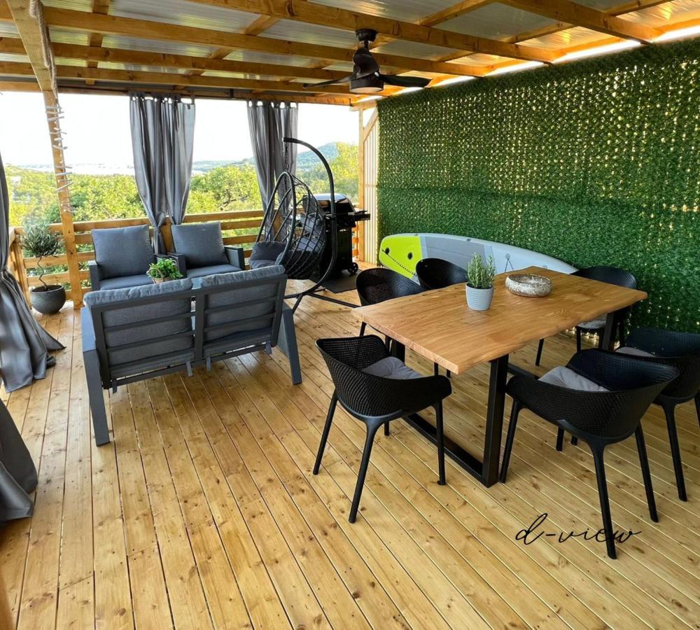 D-View Premium Mobile Home - Panoramic Seaview - 150 M From Beach, Free Parking Драге Екстериор снимка