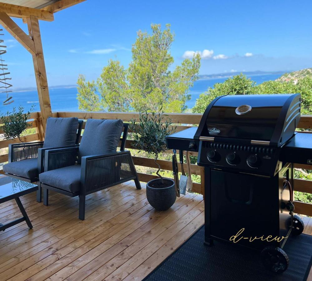 D-View Premium Mobile Home - Panoramic Seaview - 150 M From Beach, Free Parking Драге Екстериор снимка