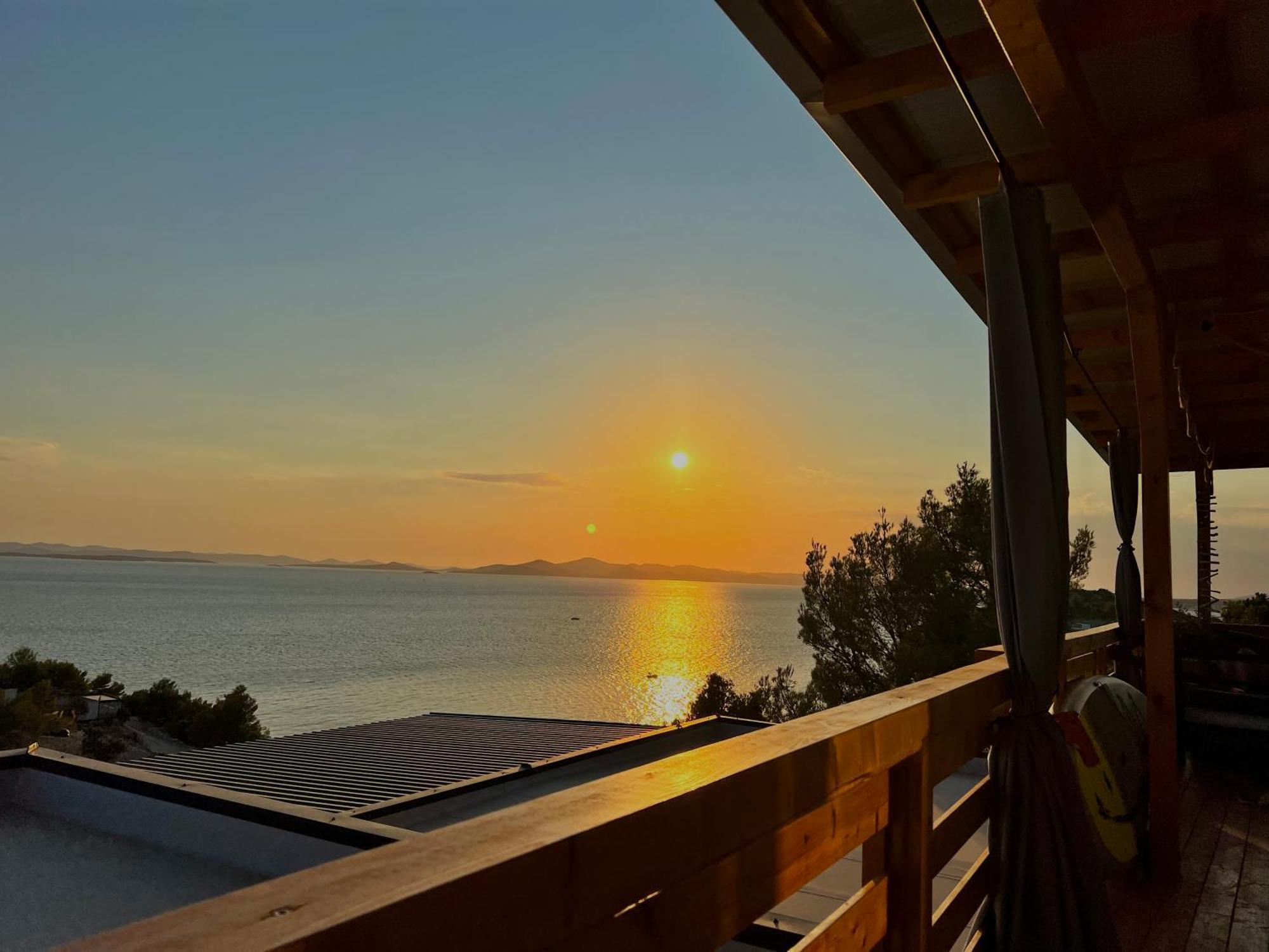 D-View Premium Mobile Home - Panoramic Seaview - 150 M From Beach, Free Parking Драге Екстериор снимка
